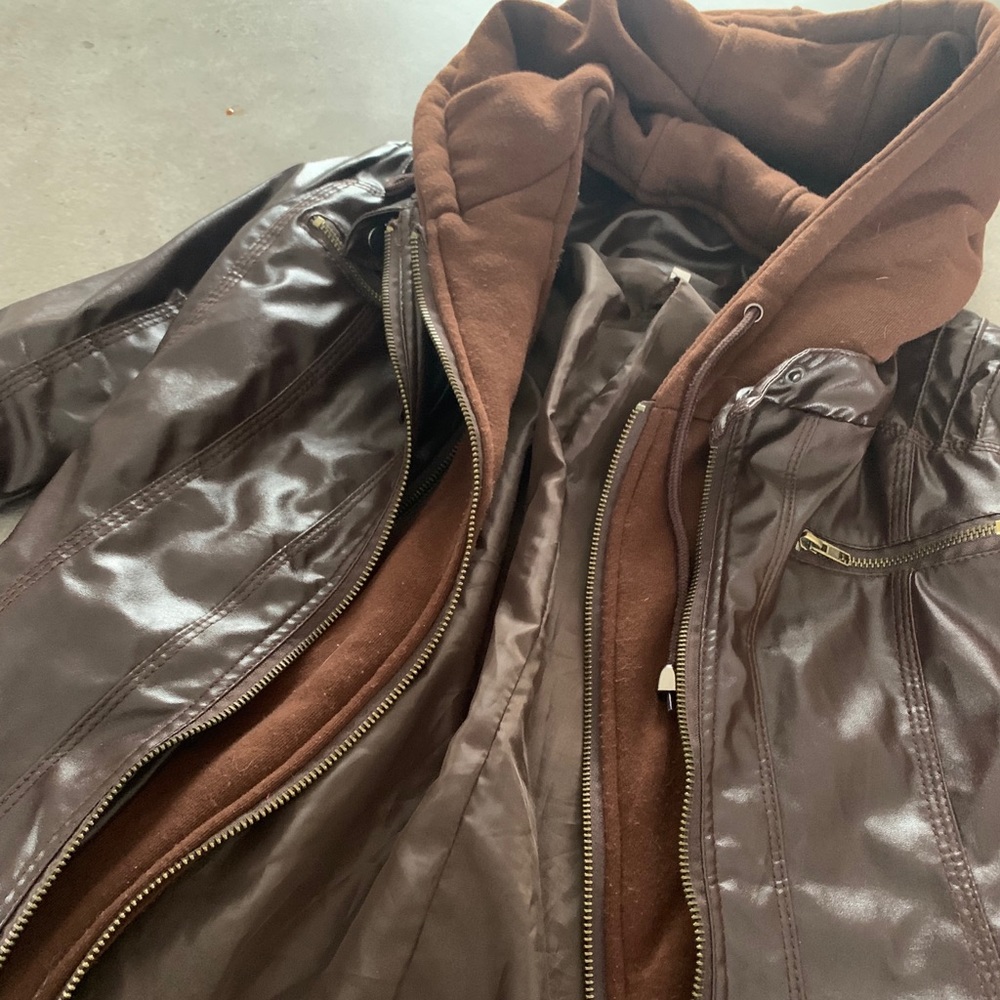 Leather jacket